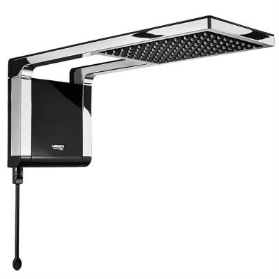 Chuveiro Acqua Storm Preto-cromado 220v 7800w - 7510054 - Lorenzetti Chuv.acqua Storm Pto-crom.220v-7800w Lor 7510054