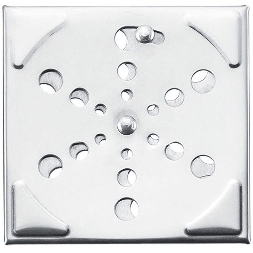 Grelha Inox Quadrada Sem Caixilho 10x10cm - Pr7403 - Pincéis Atlas - 1