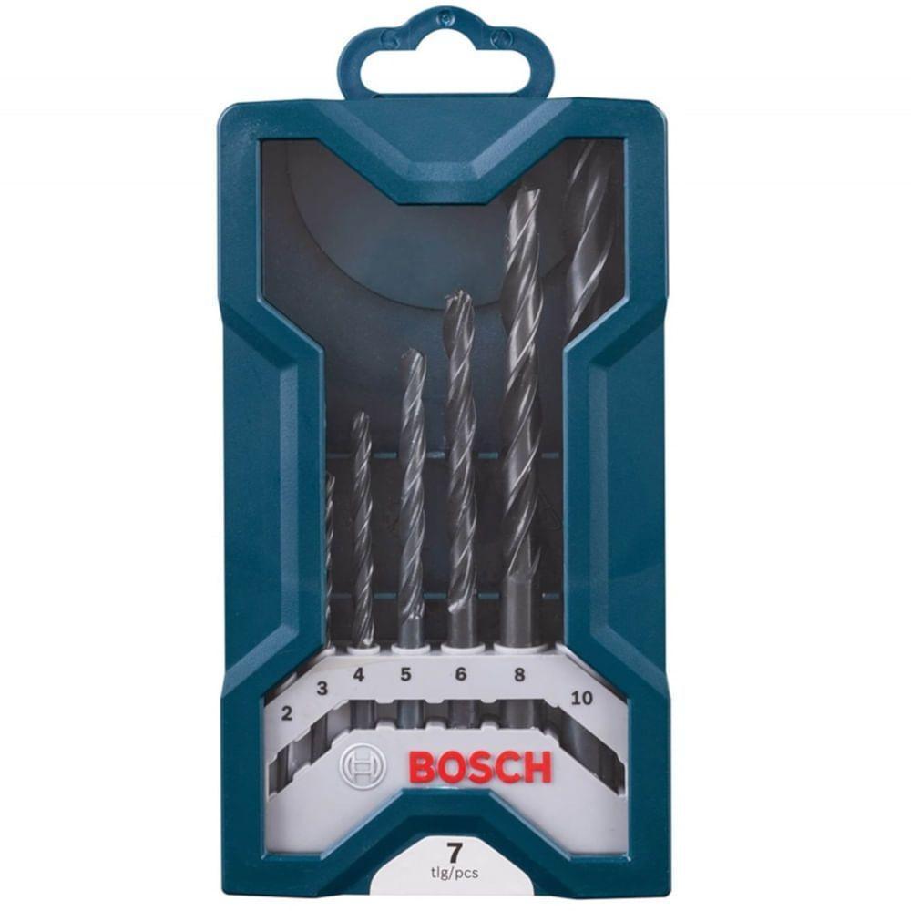 Jogo Mini X-line Com 7 Brocas Para Metal - 2607017508000 - Bosch - 3