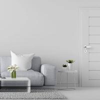 Conjunto De Fechadura 1400 Interna Italy Roseta Cromada 1410-10rc - 93222 - Silvana - 2