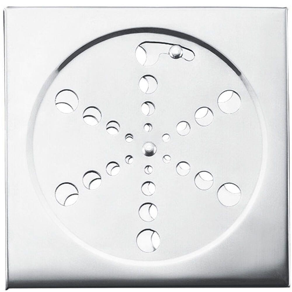 Grelha Inox Quadrada Sem Caixilho 15x15cm - Pr7401 - Pincéis Atlas - 1