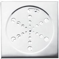 Grelha Inox Quadrada Sem Caixilho 15x15cm - Pr7401 - Pincéis Atlas - 1