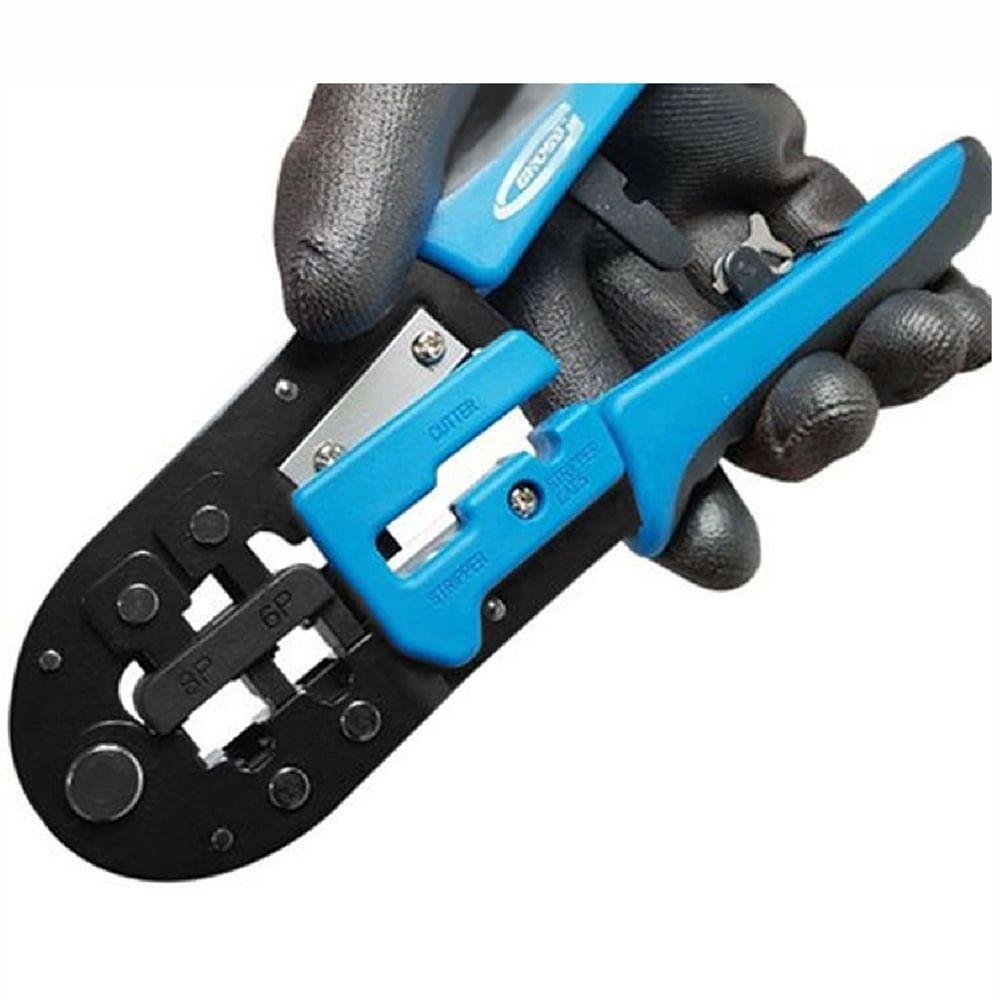 Alicate Crimpador De Cabos Para Terminais Pc - 1771955 - Gross - 4