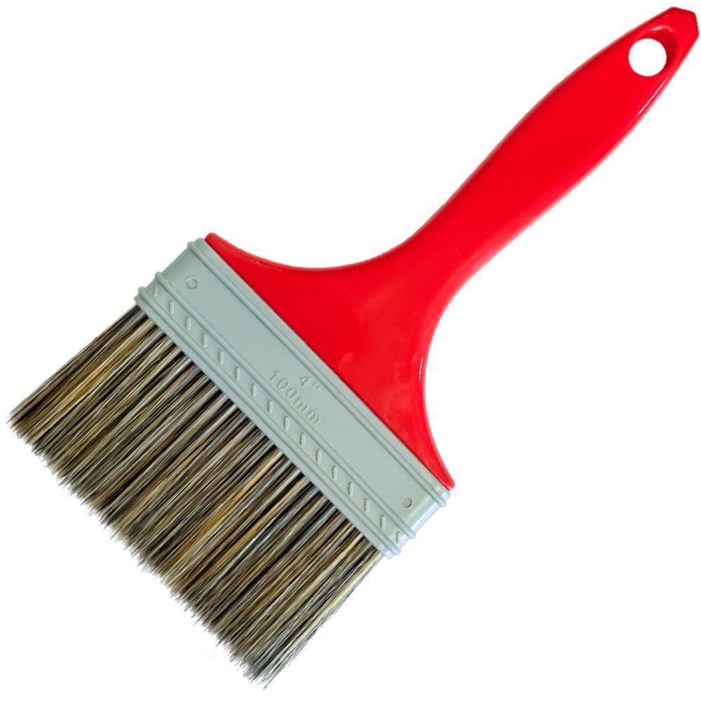 Trincha Versátil 4"" Cd Gris Com Cabo Vermelho - 0.718 - Compel Trincha Versatil 4 Cd Gris Cb Vermelho - 0.718 - Compel - 1