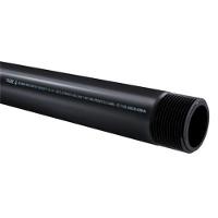Eletroduto Roscável Pvc Preto 1-2"" 3 Metros - 14021965 - Tigre Eletroduto Rosca Pvc Preto 1-2 Tigre 14021850 - 1
