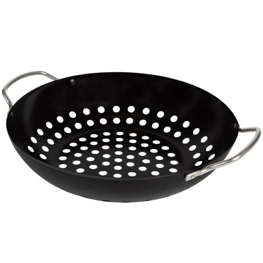 Frigideira Wok Antiaderente Para Grelhar - 003374 - Mor - 1
