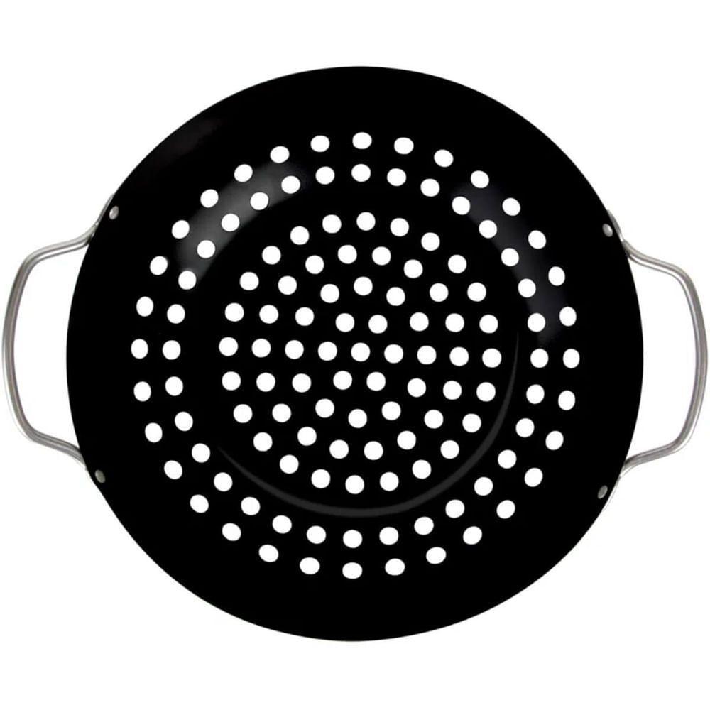Frigideira Wok Antiaderente Para Grelhar - 003374 - Mor - 2