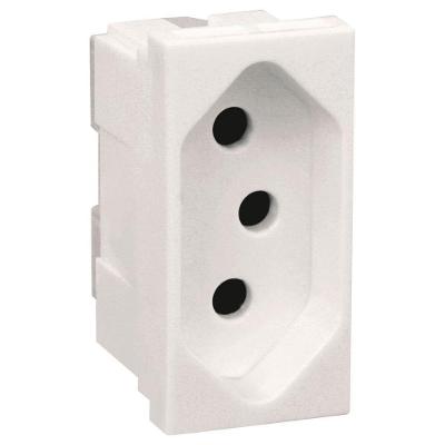 Módulo Tomada 2p+t 10 Ampères 250 Volts Pialplus - 615040 - Pial Modulo Tomada 2p+t Pb Pplus 10a Pial 615040