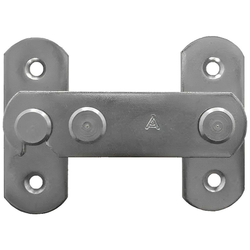 Fecho Para Janela Encartelado Zincado 75mm - 067786 - Aliança Fecho Para Janela Ni-zi 75mm 81110 - 067786 - Aliança - 1