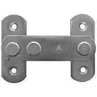 Fecho Para Janela Encartelado Zincado 75mm - 067786 - Aliança Fecho Para Janela Ni-zi 75mm 81110 - 067786 - Aliança - 1