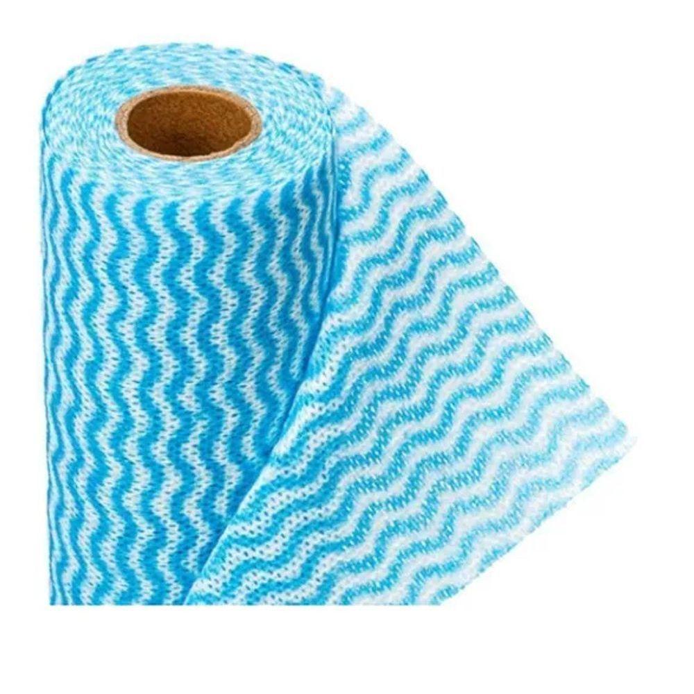 Rolo De Pano Perfex Multi Uso 30cmx25m C-50 Panos Azul Para Limpeza - 2