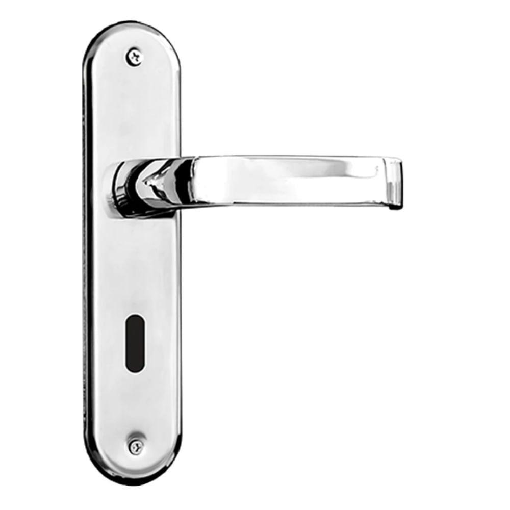 Conjunto De Fechadura Interna 1300 Ravena Cromado - 94289 - Silvana - 1