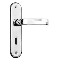 Conjunto De Fechadura Interna 1300 Ravena Cromado - 94289 - Silvana - 1