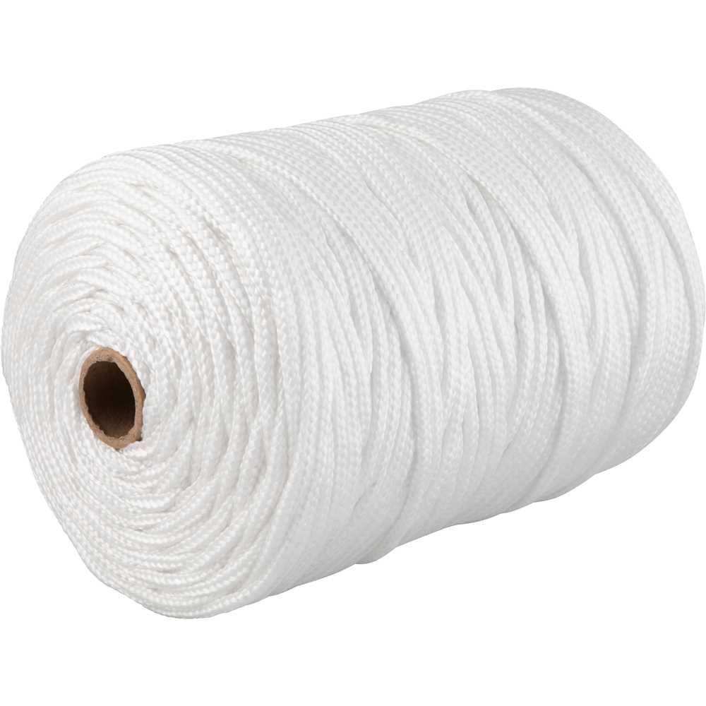 Corda Multifilamento Trançada 6,0mm 4,0kg 191 Metros Branca - 3