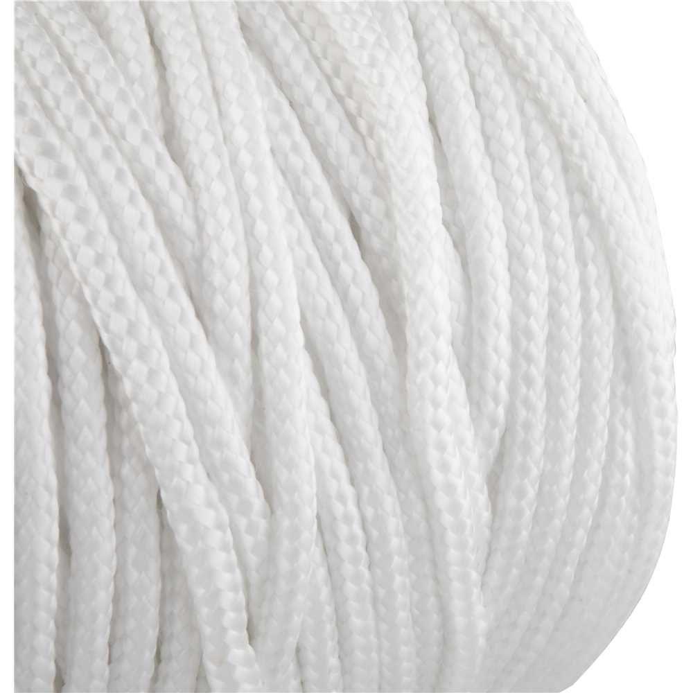 Corda Multifilamento Trançada 6,0mm 4,0kg 191 Metros Branca - 5