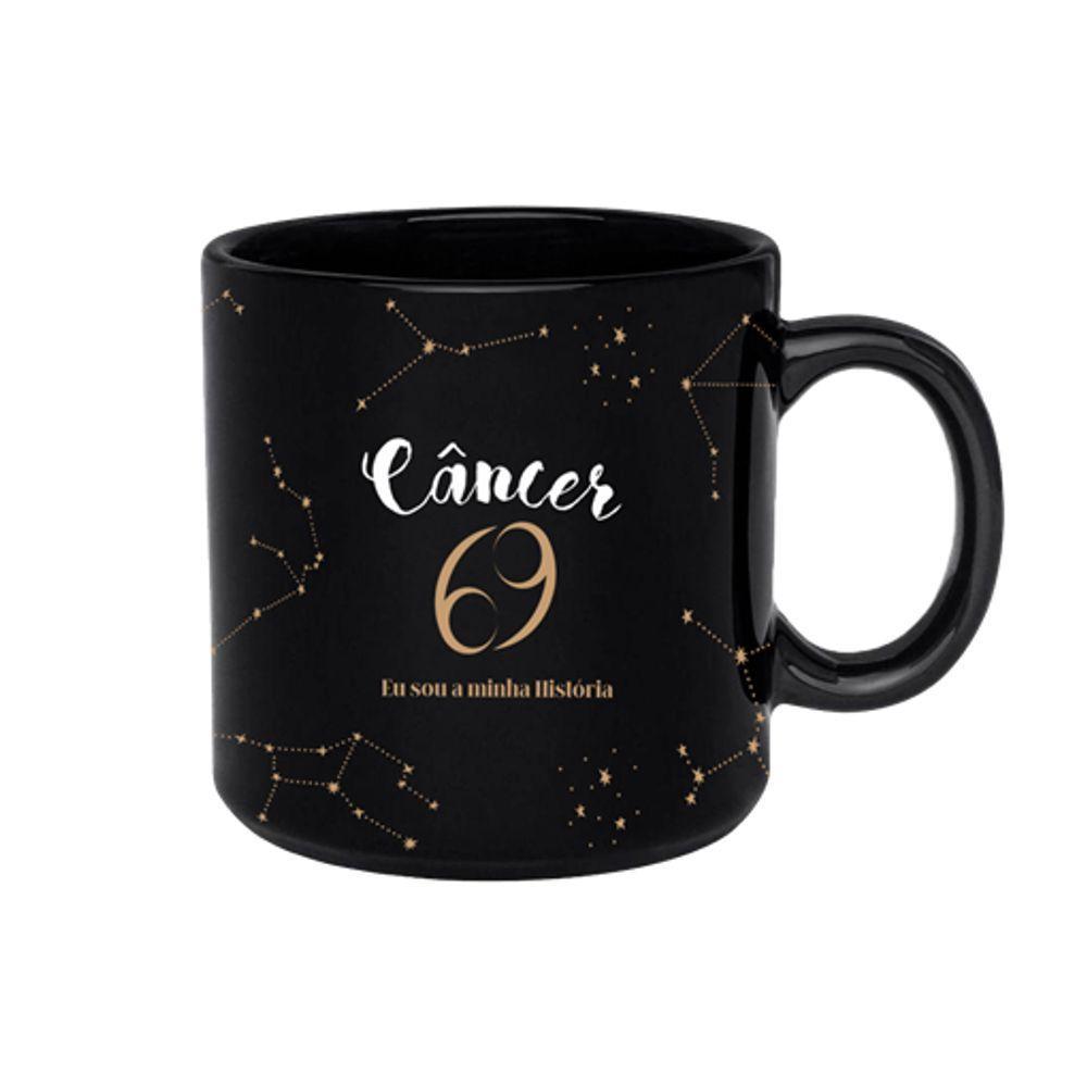 Caneca Zodiacal De Porcelana - Câncer: Misticismo E Elegância Para Suas Bebidas - 1
