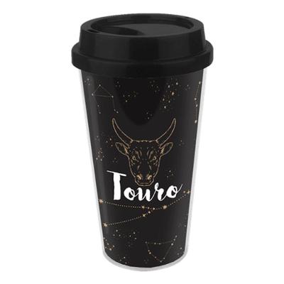 Caneca Térmica Zodíaco - Touro: Elegância E Praticidade Em Cada Aventura