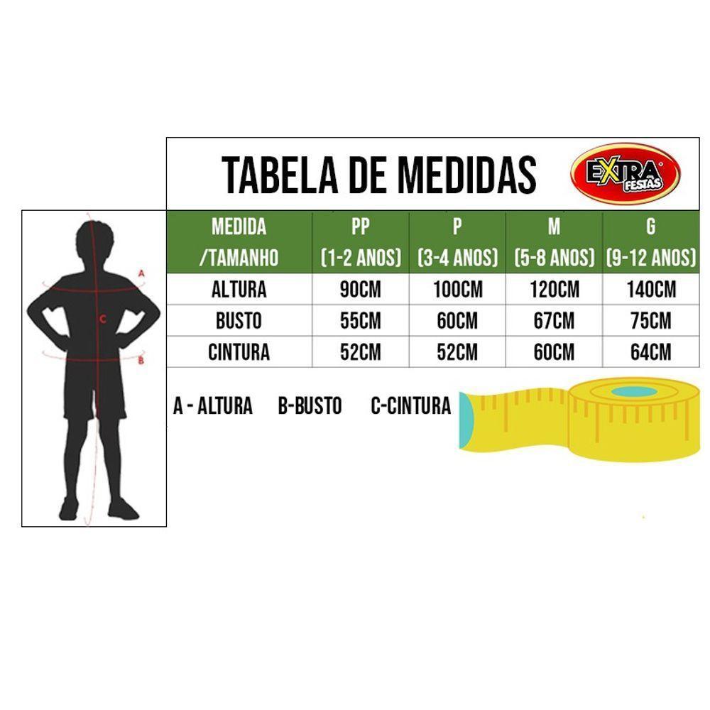 Fantasia Ninja Vermelho Infantil Com Capuz Tamanho P - 4