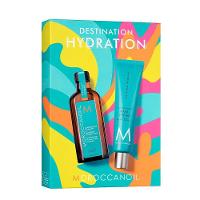 Kit Moroccanoil Hydrating Duo - Oleo Reparador 100ml + Creme Para Mãos 100ml - 2