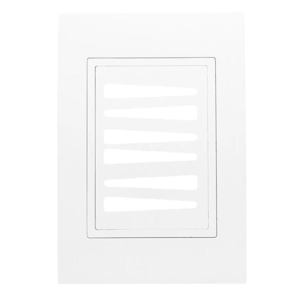 Placa 4x2 6 Interruptor Branco - Rvb-1300-191 - Ravenna - 1