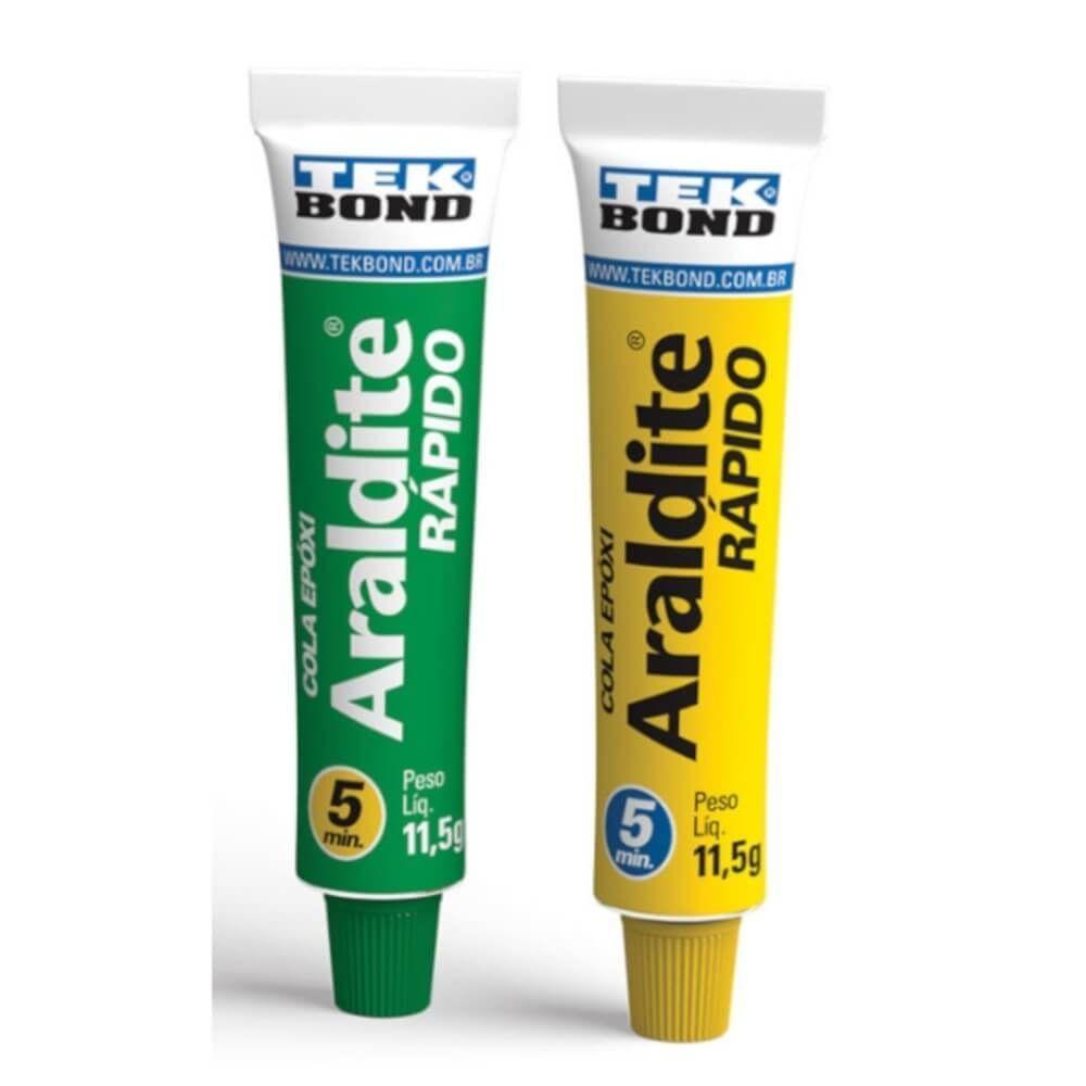 Adesivo Araldite Rápido 23 Gramas - 10848501100 - Tekbond Adesivo Araldite Rápido 23g - 10848501100 - Tekbond - 1