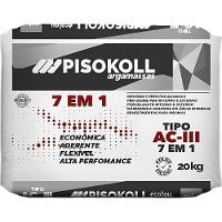 Argamassa Flexível Aciii Cinza 7 Em 1 20 Kilos - Ac3 7x1 - Pisokoll - 1