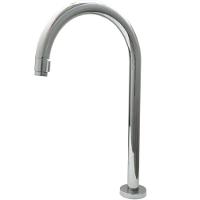 Torneira De Mesa Alta Tubo Redondo 23mm Modelo J Cromada 1241 - 772197 - Stoc - 1