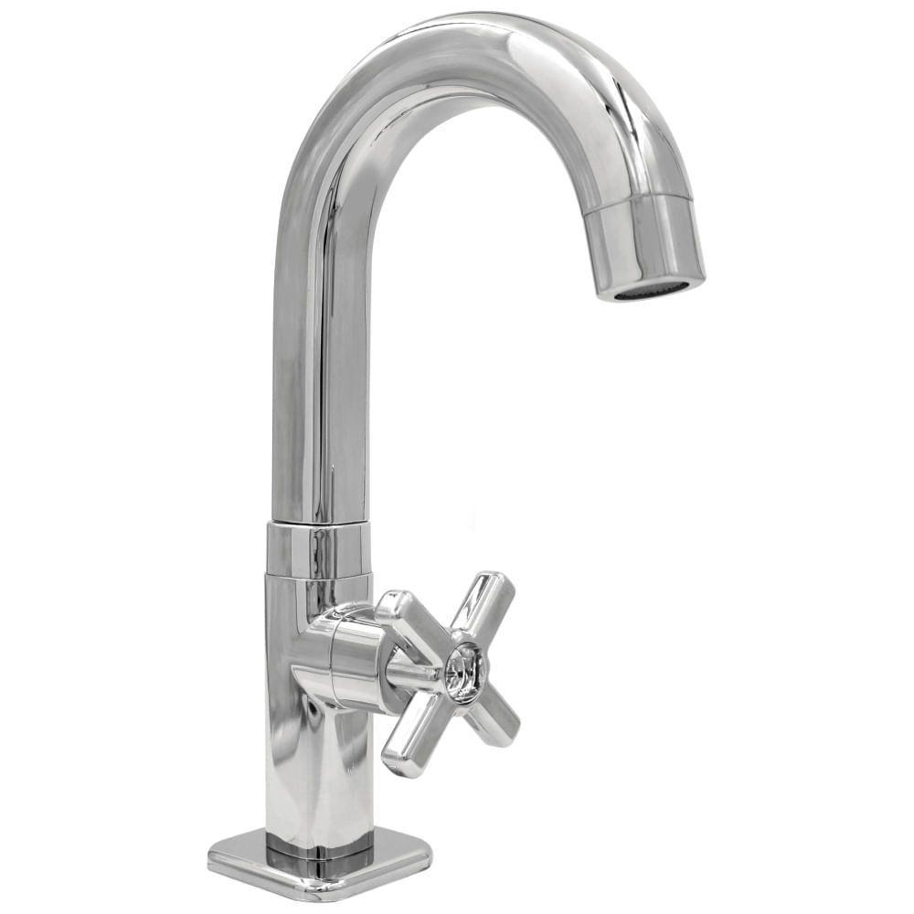 Torneira Para Lavatório Cromado 1-4 De Volta De Mesa - 774339 - Stoc - 1