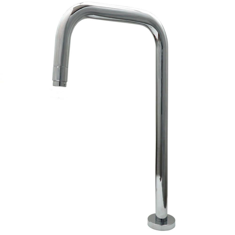 Torneira De Mesa Alta Tubo Redondo 23mm Modelo U Cromada 1242 - 772198 - Stoc - 1