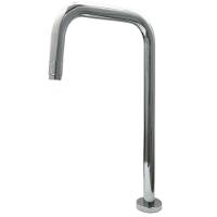 Torneira De Mesa Alta Tubo Redondo 23mm Modelo U Cromada 1242 - 772198 - Stoc - 1