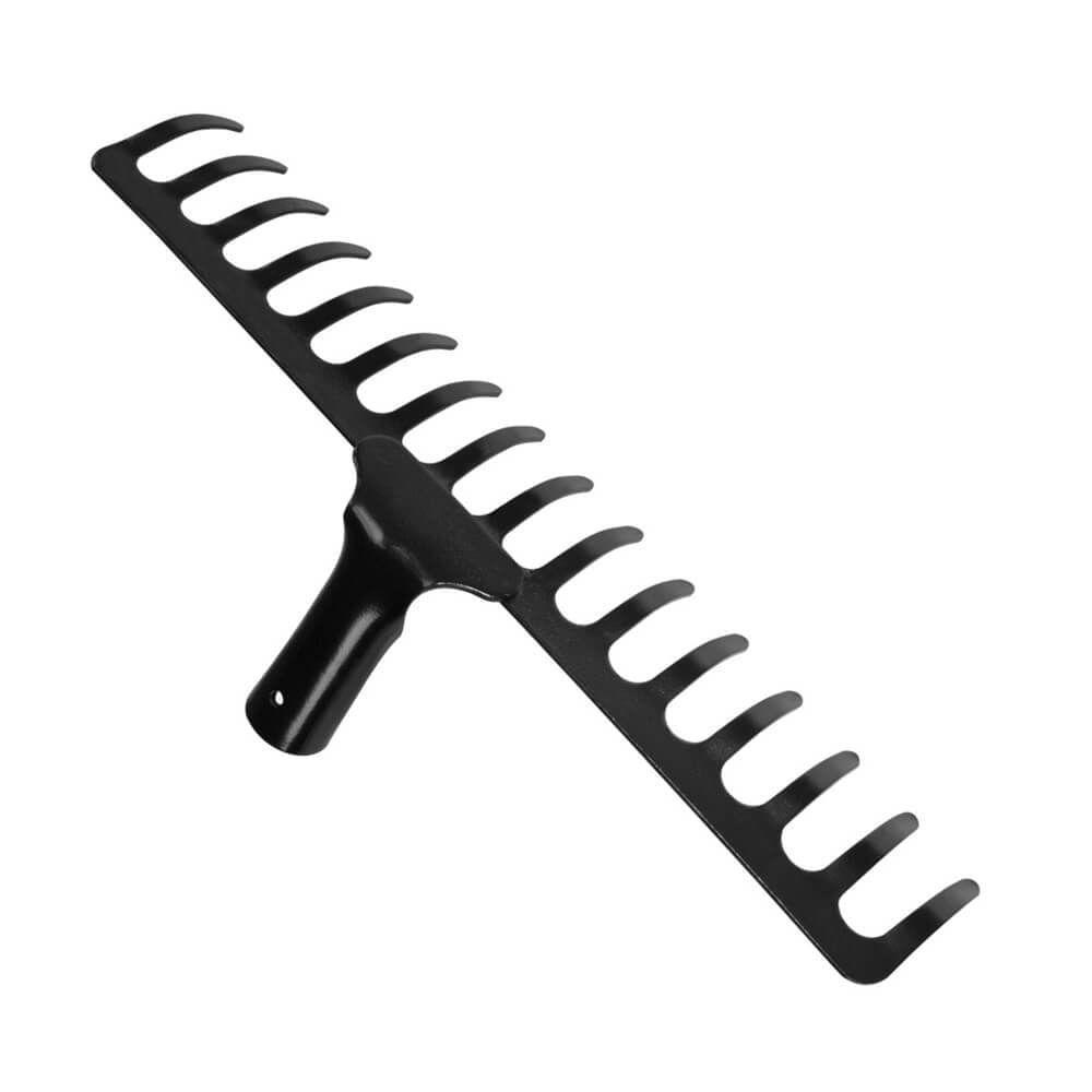 Ancinho 16 Dentes Curvo Leve Em Aço Sem Cabo - 77101164 - Tramontina Ancinho Curvo Leve 16d Sem Cabo Tramontina - 1