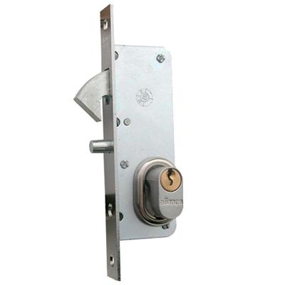 Fechadura Para Porta Correr F1300 Cromado - 012618 - Aliança Fech.p-porta Correr F1300 Cr Alianca - 012618 - Aliança