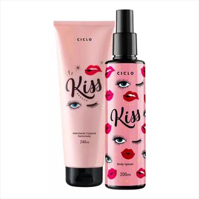 Kit Ciclo Kiss Body Splash + Loção Hidratante