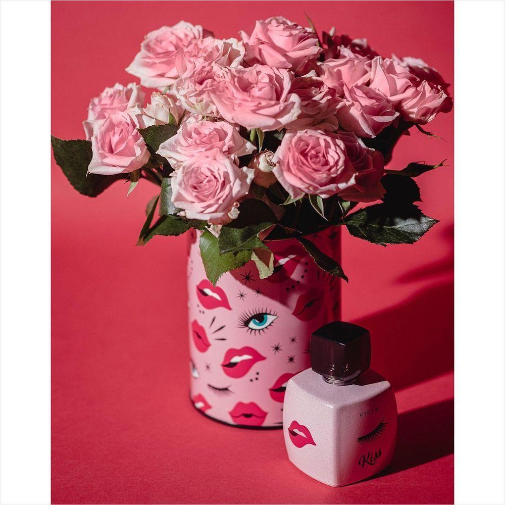 Kit Ciclo Kiss Colônia Lata + Loção Hidratante - 6