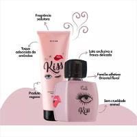 Kit Ciclo Kiss Colônia Lata + Loção Hidratante - 5