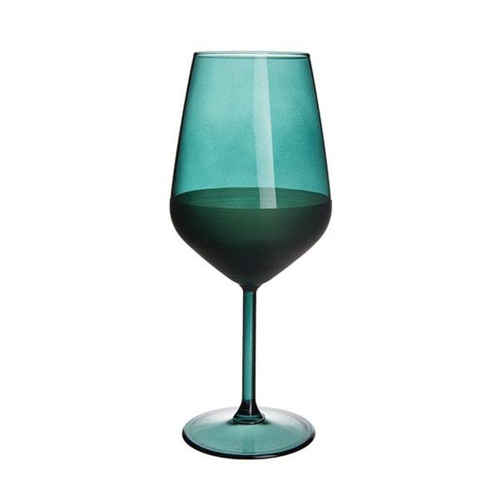 Taça Copa E Cia Duo 490ml Em Vidro Verde Esmeralda - 1