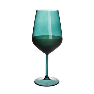 Taça Copa E Cia Duo 490ml Em Vidro Verde Esmeralda