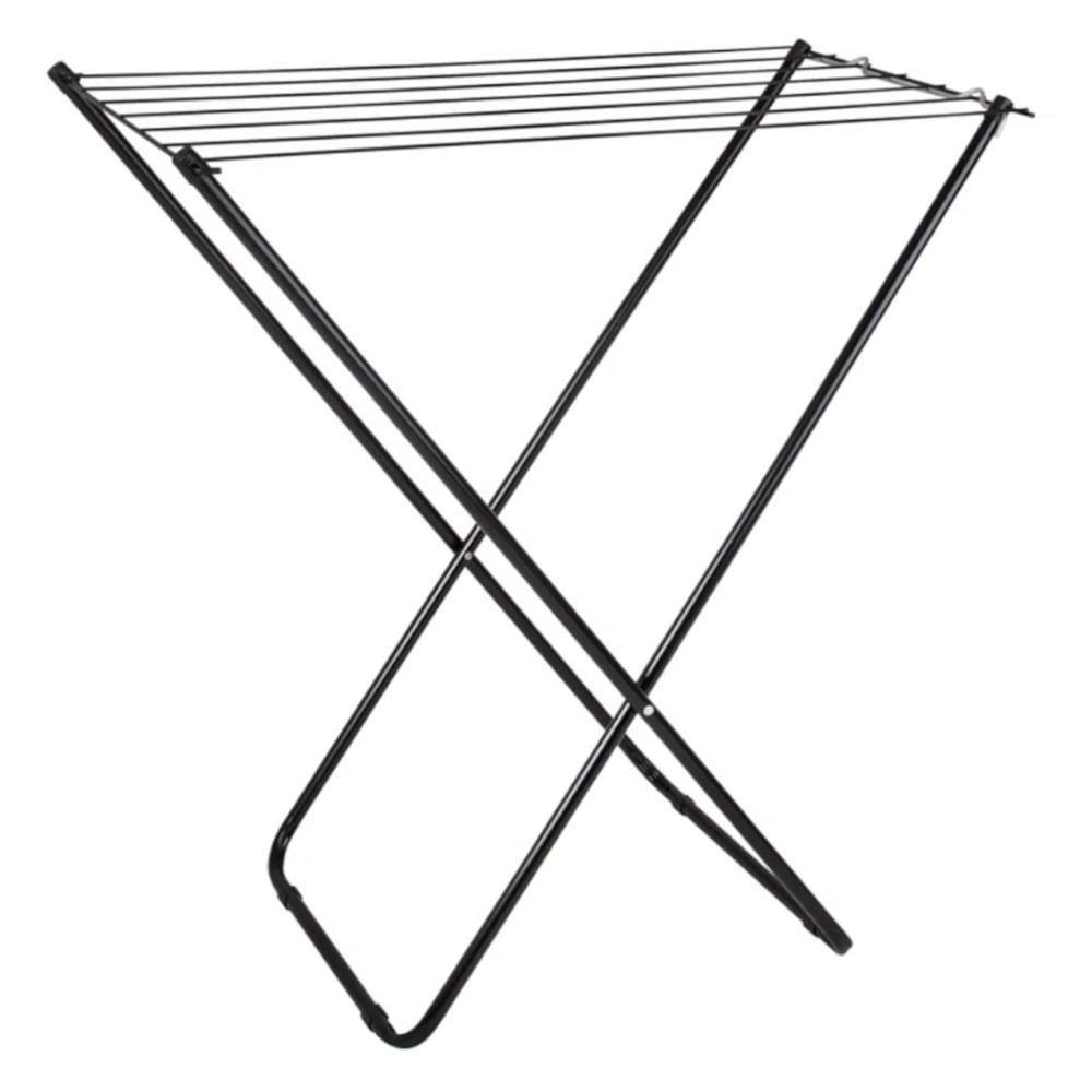 Varal De Chão Slim Preto Sem Aba - 6215 - Mor Varal De Chão Slim Preto - 6215 - Mor - 2