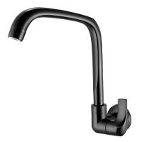 Torneira Para Cozinha De Parede Fitt 1168 F61 Preta - 7111084 - Lorenzetti - 1