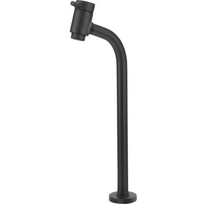 Torneira De Mesa Para Lavatório Fit 1-4 De Volta Bica Alta Cuba De Apoio 1198 Preto Fosco - Vtm298pw