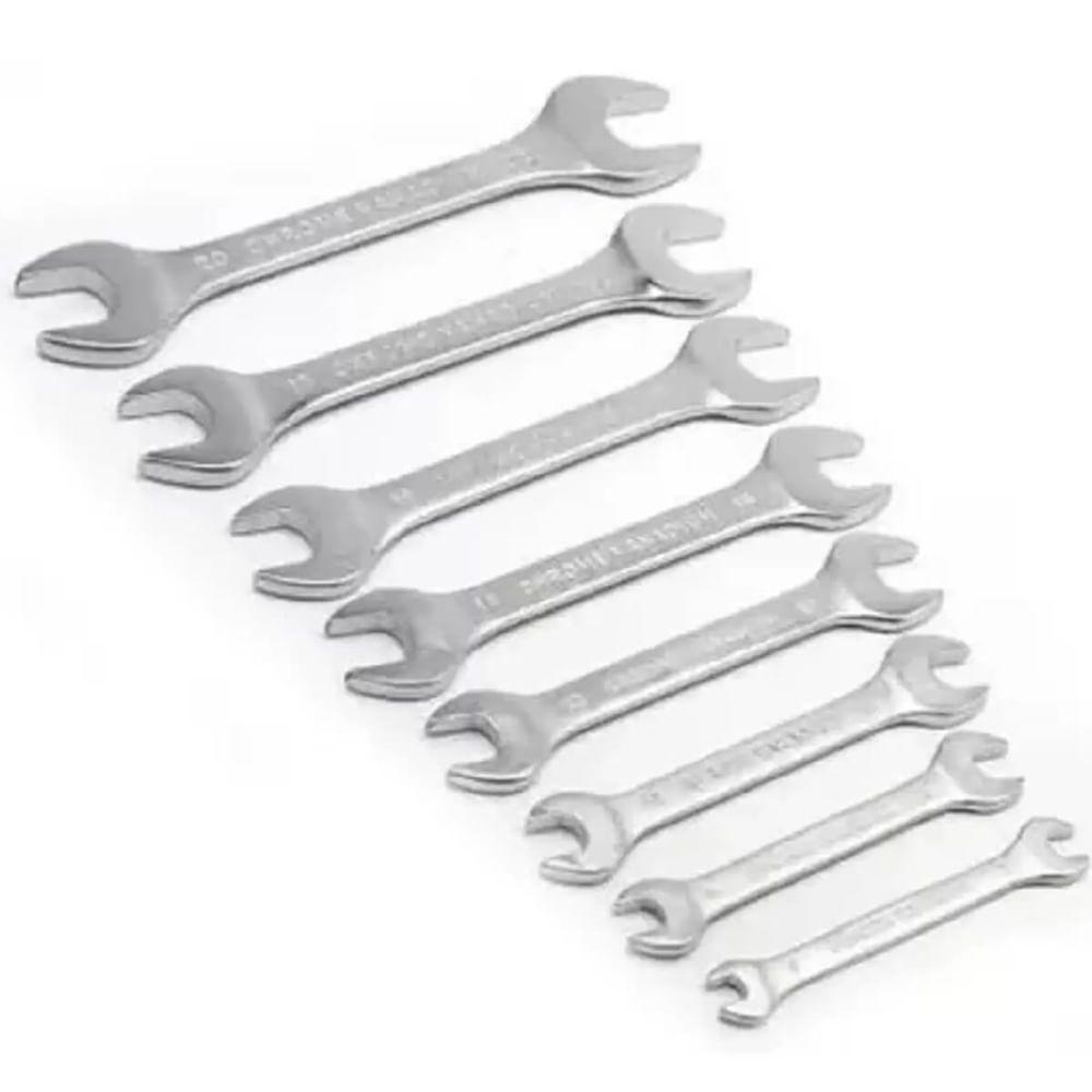 Jogo Chave Fixa 6 A 22mm 8 Peças - 100402my - Mayle Jogo De Chaves Fixa 8 Unidades 6 A 22mm - 100402my - Mayle - 6