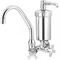 Torneira Com Filtro Para Cozinha Abs Alfa 1-4 De Volta C34 Cromada De Parede - Vtf220cwb - Esteves - 1