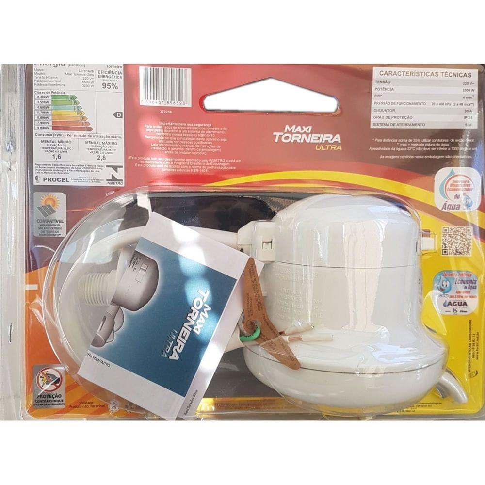Torneira Elétrica Maxi Ultra 127 Volts 4600 Watts - 7135002 - Lorenzetti - 5