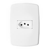 Tomada Universal 2p+t 10a Com Placa - Dc-8100-25 - Dicompel - 1