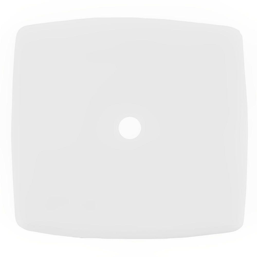 Placa 4x4 Com Furo Com Suporte Branco - Dc-8100-47 - Dicompel - 1