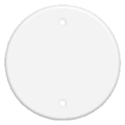 Placa Espelho Redonda Cega Blanc - 0277 - Fame Placa Espelho Redonda Cega Blanc Fame 277