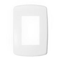 Placa 4x2 3 Modulos Com Suporte Branco - Dc-8100-35 - Dicompel - 1