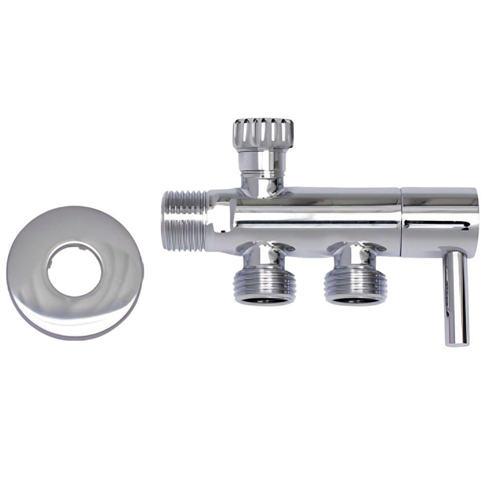 Válvula Esfera Dupla Função De 1-2"" - Tc83035 - Emmeti Válvula Esféra Dupla Função De 1-2" - Tc83035 - Emmeti - 1