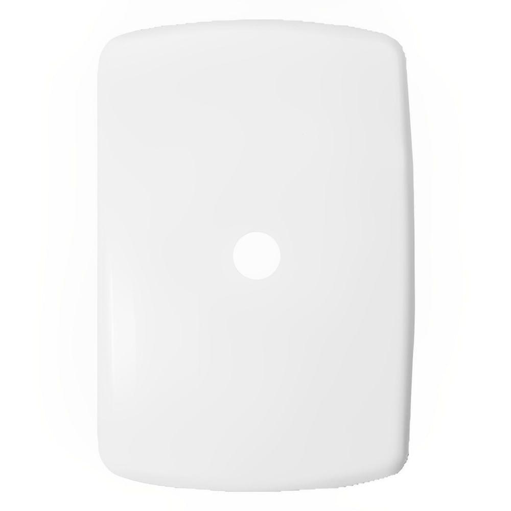 Placa 4x2 Com Furo Com Suporte Branco - Dc-8100-36 - Dicompel - 1