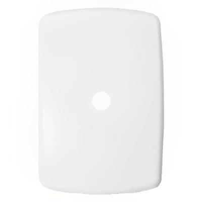 Placa 4x2 Com Furo Com Suporte Branco - Dc-8100-36 - Dicompel